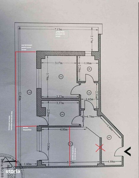 Drumul Taberei apartament 2 camere transformat in 3 camere Prel Ghencea